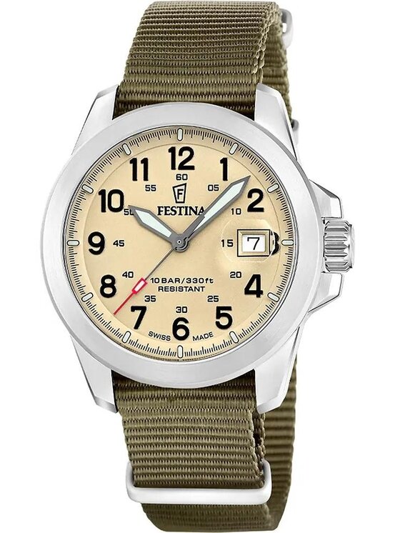 Festina Festina Zegarek F20081-1 Srebrny