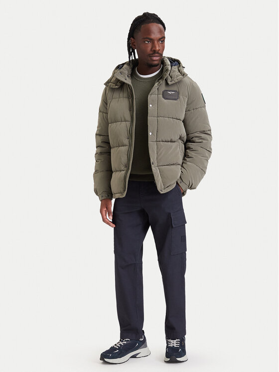 Aeronautica Militare Aeronautica Militare Μπουφάν χειμωνιάτικο 262AB3072UCT04358 Χακί Regular Fit