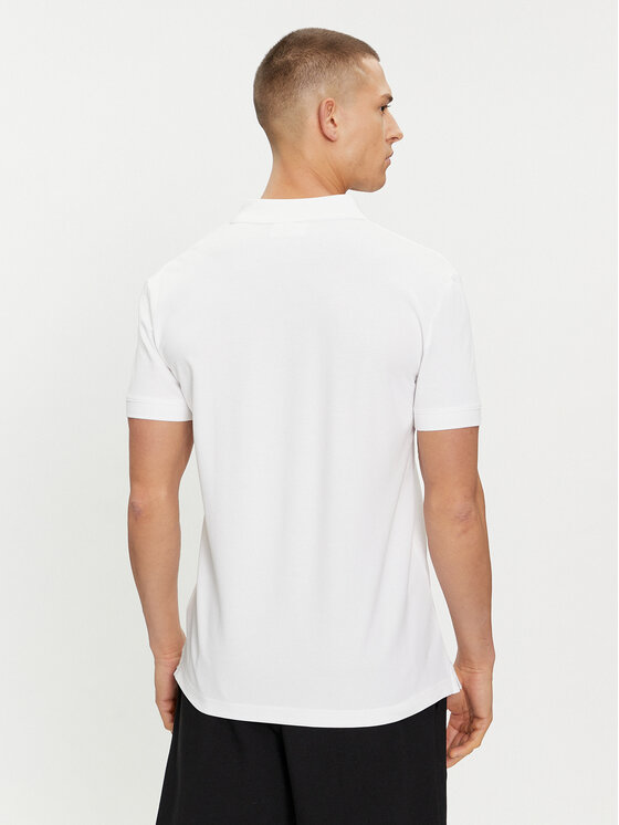 Calvin Klein Jeans Calvin Klein Jeans Polo Institutional J30J325495 Bianco Regular Fit