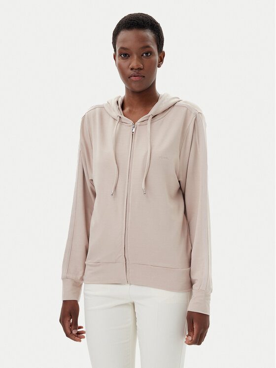 BOSS BOSS Bluză Icon 50540064 Bej Regular Fit