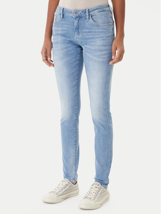 Guess Guess Farmer Annette W2YA99 D4Q01 Kék Skinny Fit