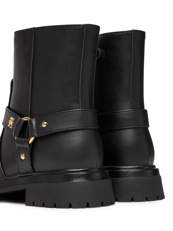 Tommy Hilfiger Tommy Hilfiger Ботильйони T3A5-34021-1355999 Чорний
