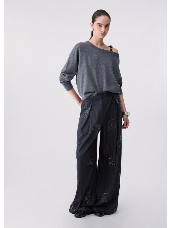 Liu Jo Liu Jo Maglione WF6392MA52S02050 Grigio Regular Fit