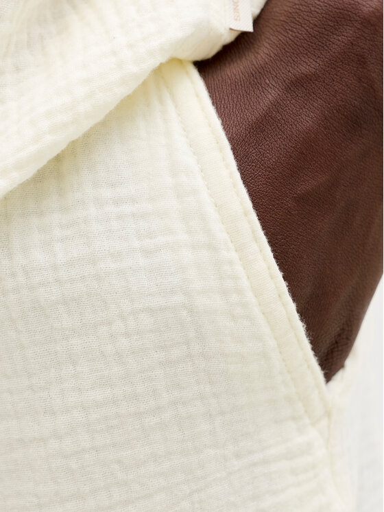 Jack & Jones Jack & Jones Riidest šortsid Jaiden 12274758 Valge Relaxed Fit