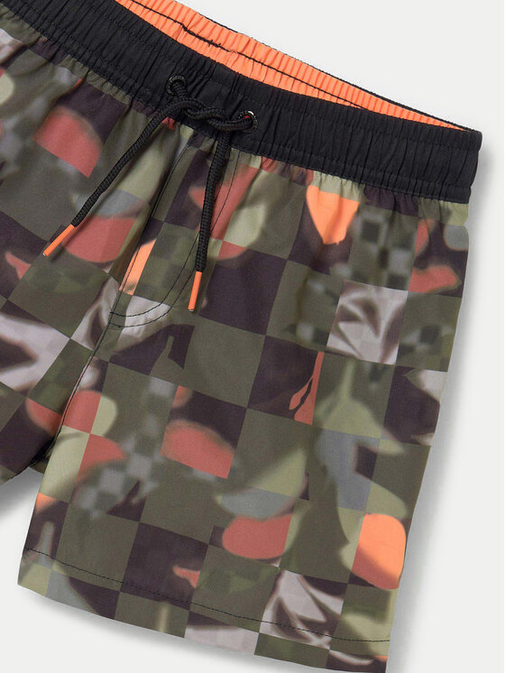 Mayoral Mayoral Pantaloni scurți pentru înot 6674 Verde Regular Fit