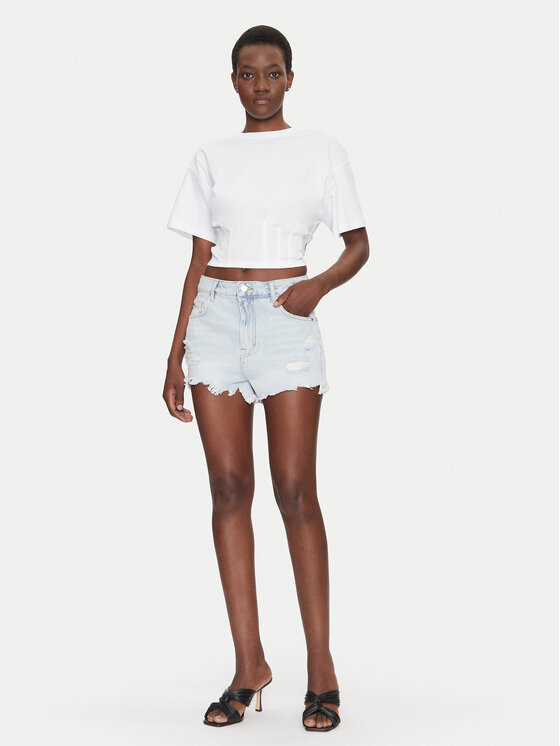 Liu Jo Liu Jo Farmer rövidnadrág UA5253 D0238 Kék Regular Fit