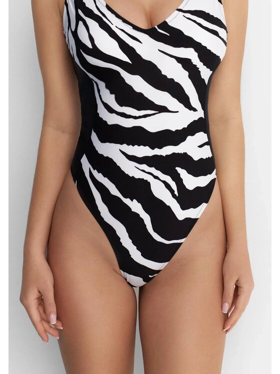 Poupée Marilyn Poupée Marilyn Strój kąpielowy Zebra 1 Biały