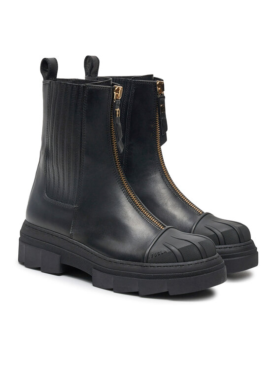 Furla Furla Klassische Stiefeletten Gum YG95FGU BX3506 O6000 Schwarz