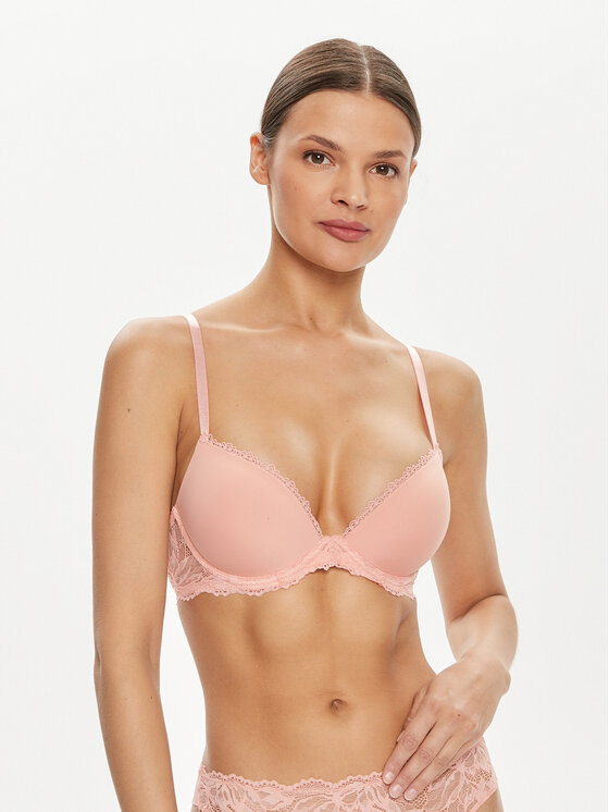 Push-up-BH Calvin Klein Underwear, Größe 38C Korallenfarben 000QF6394E