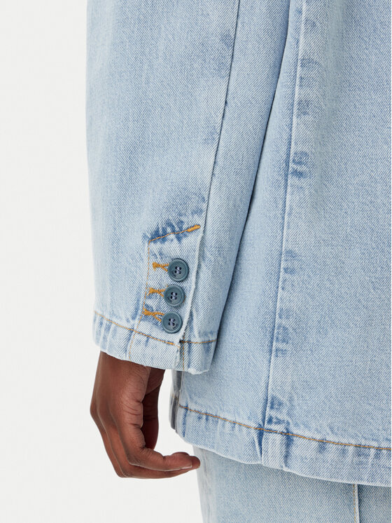 Liu Jo Liu Jo Bleizers UA5210 D4854 Gaiši zils Relaxed Fit