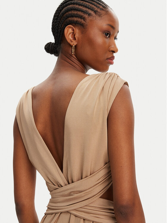ACCESS FASHION ACCESS FASHION Abendkleid 53-3389-391 Beige Slim Fit