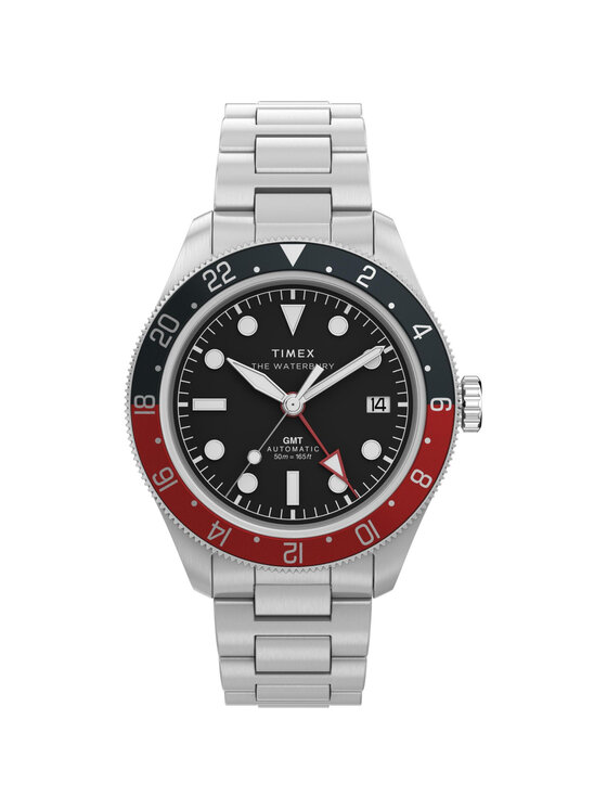 Timex Timex Zegarek TW2Y60600 Srebrny