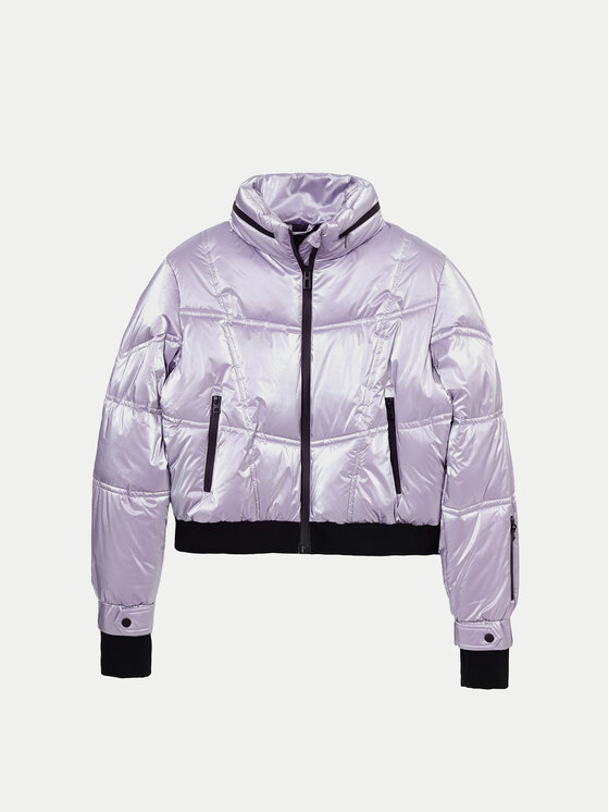 Desigual Desigual Bomber jakna Omsk 24WWEWBY Vijolična Regular Fit