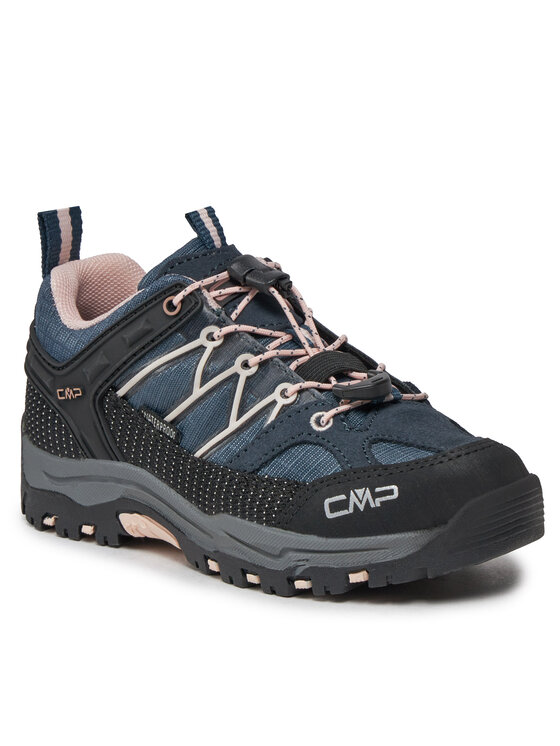 CMP CMP Trekking Kids Rigel Low Trekking Shoe Wp 3Q54554 Tamnoplava