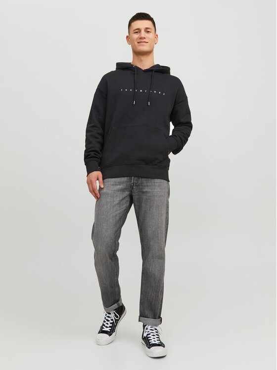 Jack & Jones Jack & Jones Pulóver 12233972 Fekete Relaxed Fit