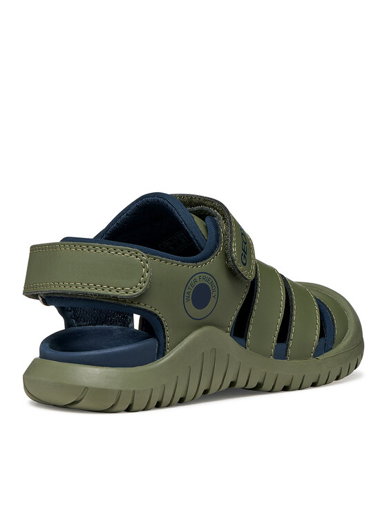 Geox Geox Sandały J S. Fusbetto Pro Bo J650JA 0CE15 CF3F4 M Zielony