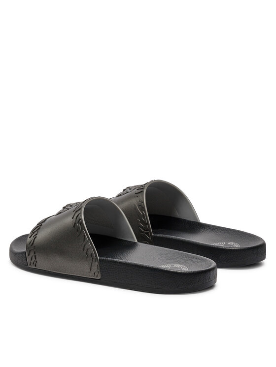 Just Cavalli Just Cavalli Pantoletten 76QA3SZ2 Schwarz
