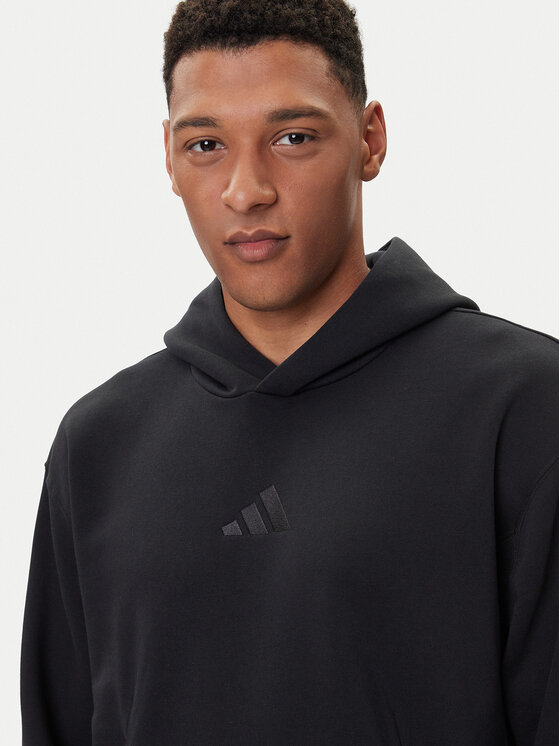 adidas Hanorac ALL SZN Fleece IX1253 Negru Loose Fit | Modivo.ro