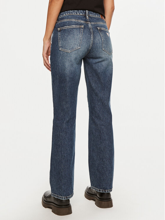 Guess Jeans Guess Jeans Džinsai W4YA98 D5FC1 Tamsiai mėlyna Regular Fit