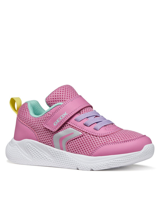 Geox Geox Sneakersy J Sprintye Girl J36FWB 01454 CE83B D Růžová