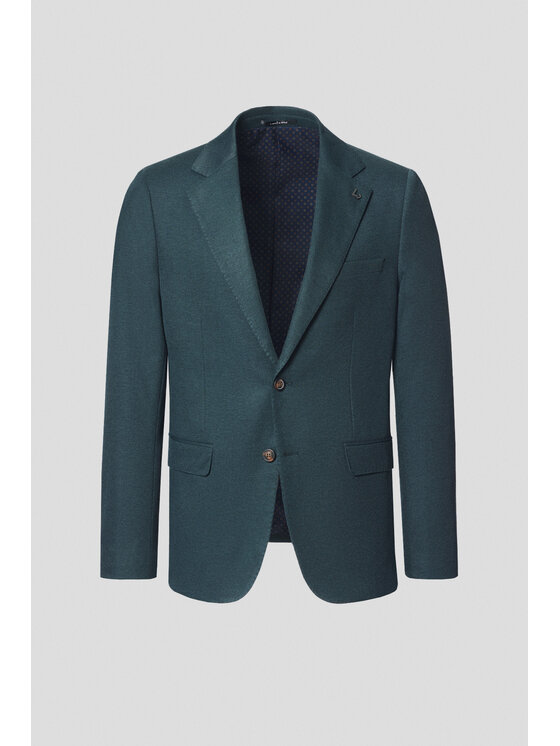 Lancerto Lancerto Marynarka Macomer MA131125000003 Zielony Slim Fit