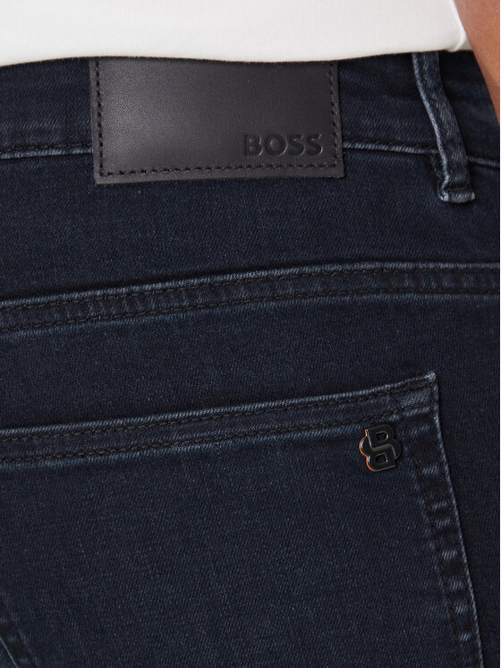 BOSS BOSS Džinsi Delaware Bo 50549503 Tumši zils Slim Fit