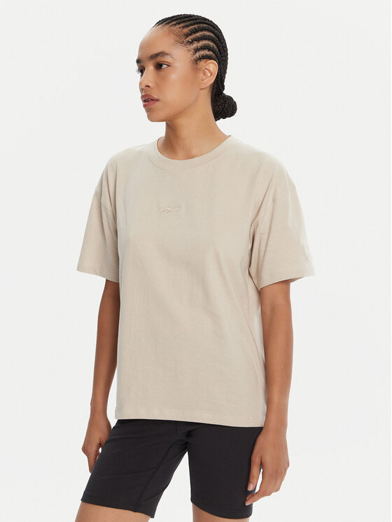 Reebok Reebok T-shirt RK25315CCW Bež Regular Fit