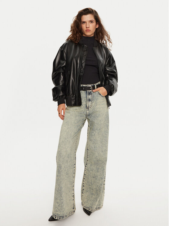 One Teaspoon One Teaspoon Jeansy 26505 Niebieski Wide Leg