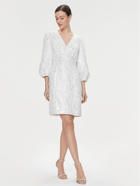 Bruuns Bazaar Bruuns Bazaar Kokteiļkleita Macluar BBW3661 Balts Regular Fit