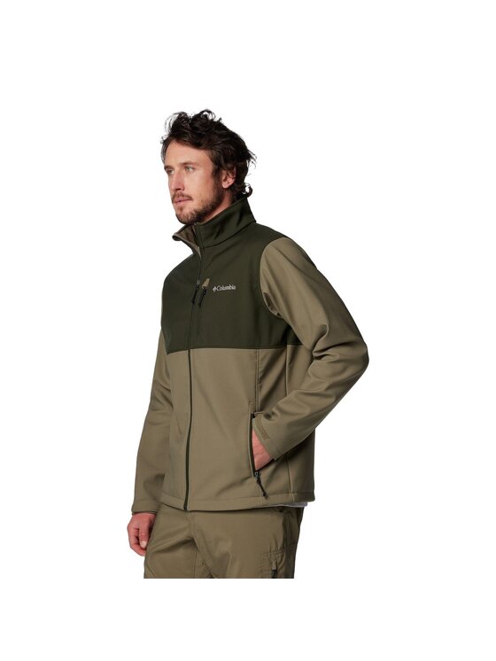 Columbia Columbia Kurtka softshell Ascender Softshell Jacket 1556534398 Zielony Regular Fit