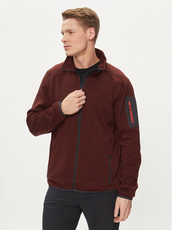 CMP Mikina 3H60747N Sivá Regular Fit