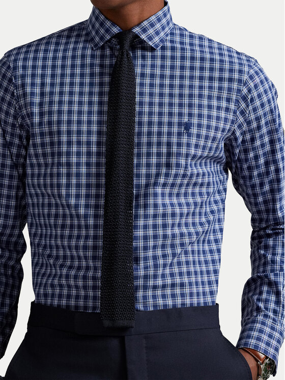 Polo Ralph Lauren Polo Ralph Lauren Košulja 710974534007 Tamnoplava Custom Fit