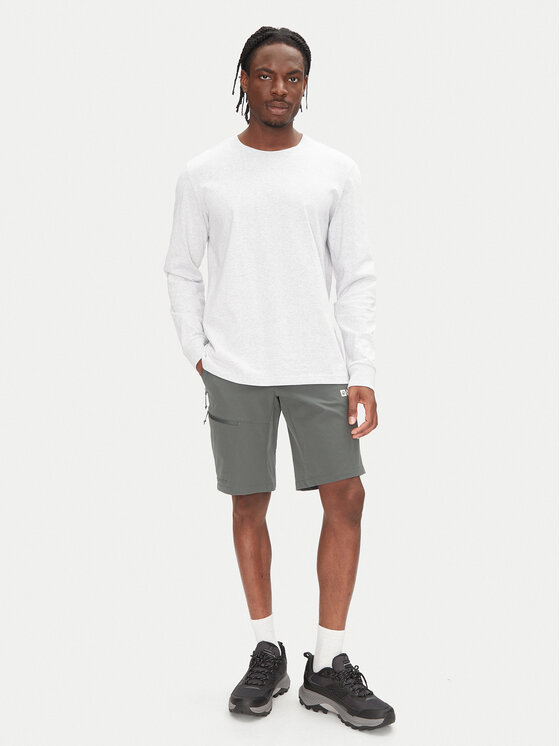 Jack Wolfskin Jack Wolfskin Pantaloni scurți sport Pico Trail A63908 Verde Regular Fit