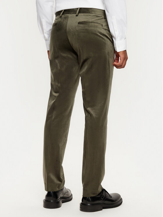 Jack&Jones Jack&Jones Kostiumas Velvet 12271528 Žalia Slim Fit