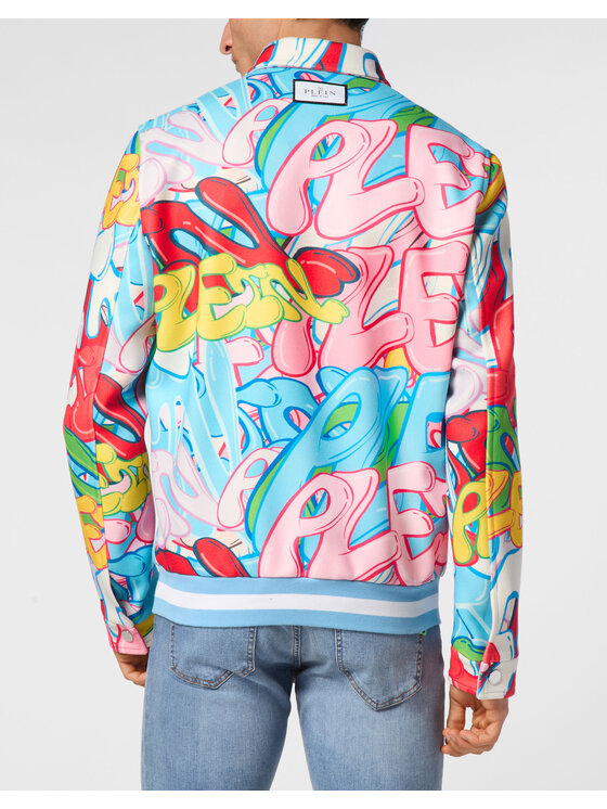 PHILIPP PLEIN PHILIPP PLEIN Kurtka bomber 15193 Kolorowy Regular Fit