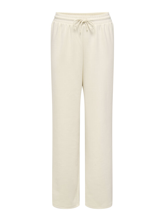 ONLY ONLY Jogginghose Scarlett 15346400 Écru Regular Fit