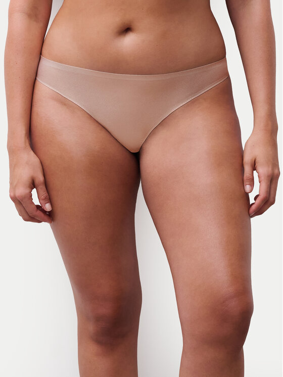Chantelle Chantelle Chilot tanga Soft Stretch C11DG9 Bej