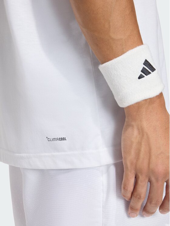 adidas adidas Koszulka techniczna 162100 Biały Regular Fit