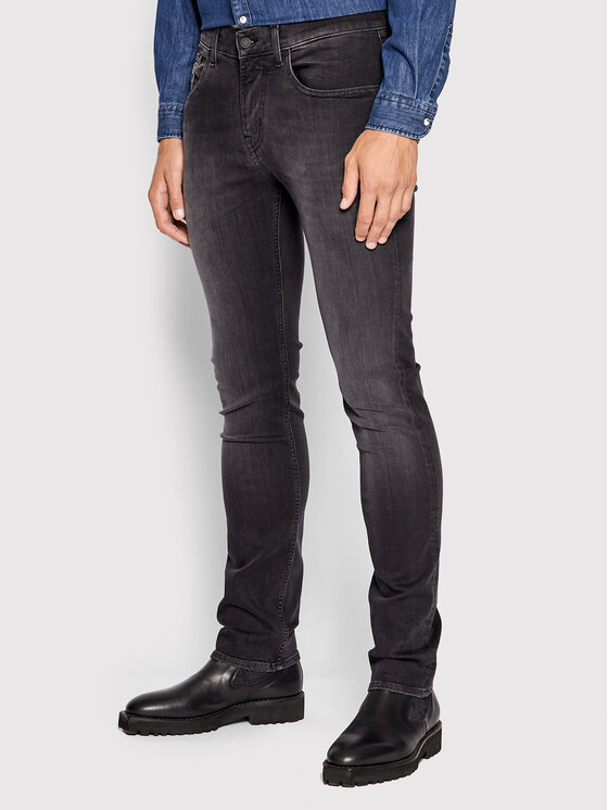 Jeans 7 For All Mankind, Größe 34 Schwarz Slimmy JSMSA240BB