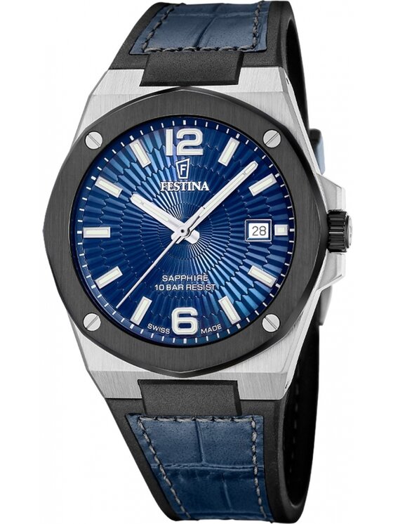 Festina Festina Zegarek 22001/2 Granatowy