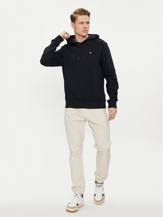 Napapijri Napapijri Bluză Balis NP0A4H8A Negru Regular Fit
