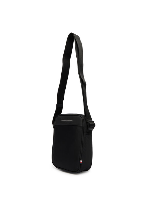 Tommy Hilfiger Tommy Hilfiger Geantă crossover Th Repreve Mini Reporter AM0AM14150 Negru