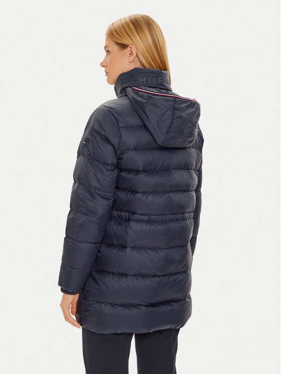 Tommy Hilfiger Tommy Hilfiger Geacă din puf WW0WW43119 Bleumarin Regular Fit