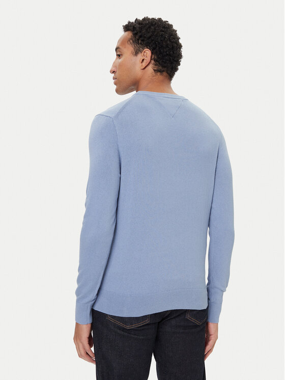 Tommy Hilfiger Tommy Hilfiger Sweater Essential Ssnl MW0MW39999 Kék Regular Fit