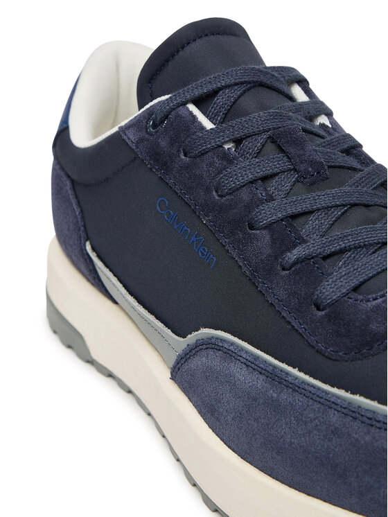 Calvin Klein Calvin Klein Laisvalaikio batai Low Top Lace Up Repreve Mix HM0HM01714 Tamsiai mėlyna