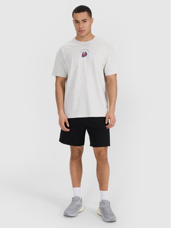 4F 4F T-shirt 4FRSS25TTSHM2981-27M Grigio Oversize