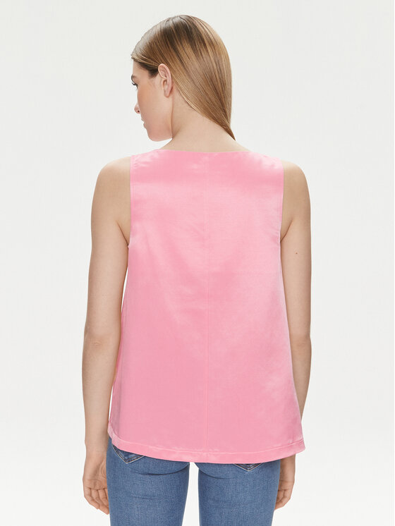 United Colors Of Benetton United Colors Of Benetton Топ 5XONDQ06Z Рожевий Relaxed Fit