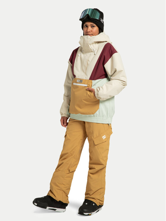 DC Shoes DC Shoes Snowboardové kalhoty Nonchalant ADJTP03023 Žlutá Regular Fit