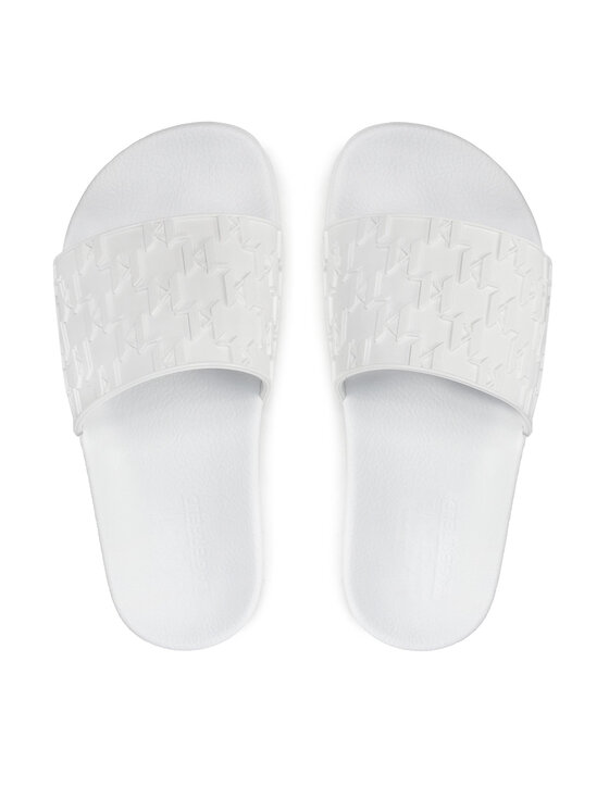 KARL LAGERFELD KARL LAGERFELD Παντόφλες KL80903 Λευκό