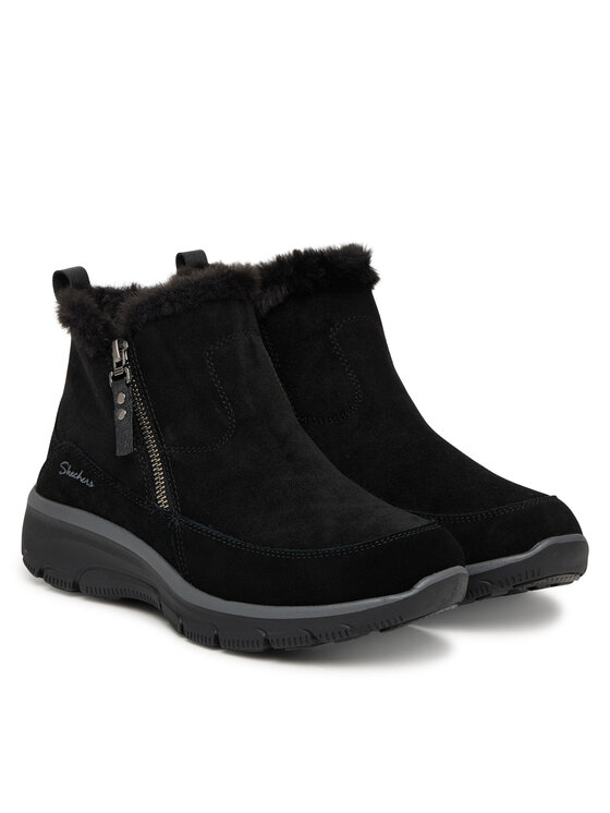 Skechers Skechers Śniegowce Easy Going - Cool Zip! Czarny